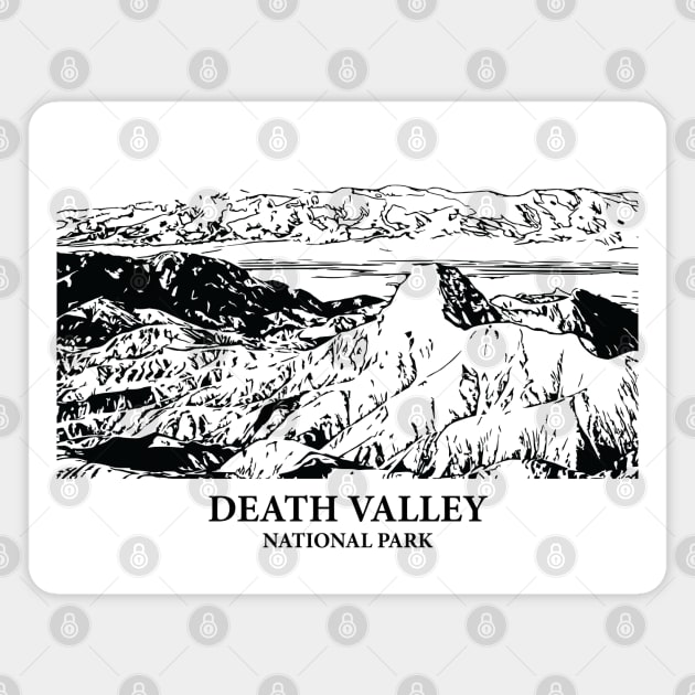 Death Valley National Park Magnet by Lakeric